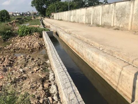 Xã An Thượng - Hoài Đức: Công trình xây dựng không đảm bảo ‘chất lượng’ thi công ảnh hưởng đời sống người dân?