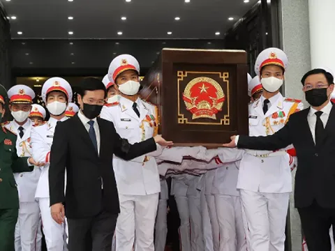 Lễ tang của Đại tướng Phùng Quang Thanh đã diễn ra theo nghi lễ cấp Nhà nước