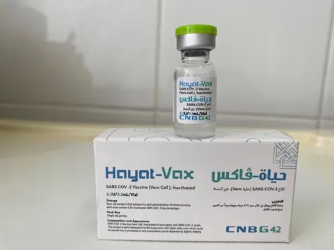 Phê duyệt 'khẩn cấp' vaccine Hayat-Vax phòng COVID-19
