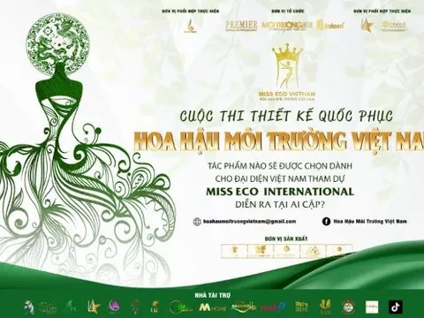 Thi thiết kế Quốc phục dành cho đại diện Việt Nam tại Miss Eco