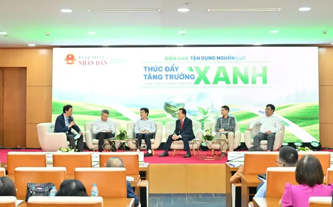 Tháo gỡ khó khăn, tận dụng nguồn lực thúc đẩy tăng trưởng xanh